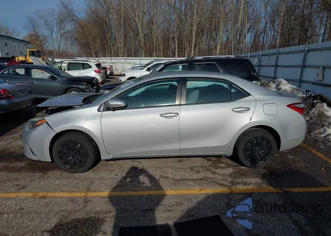 2014 Toyota Corolla Le из США, поврежденный, VIN 2T1BURHE4EC211653
